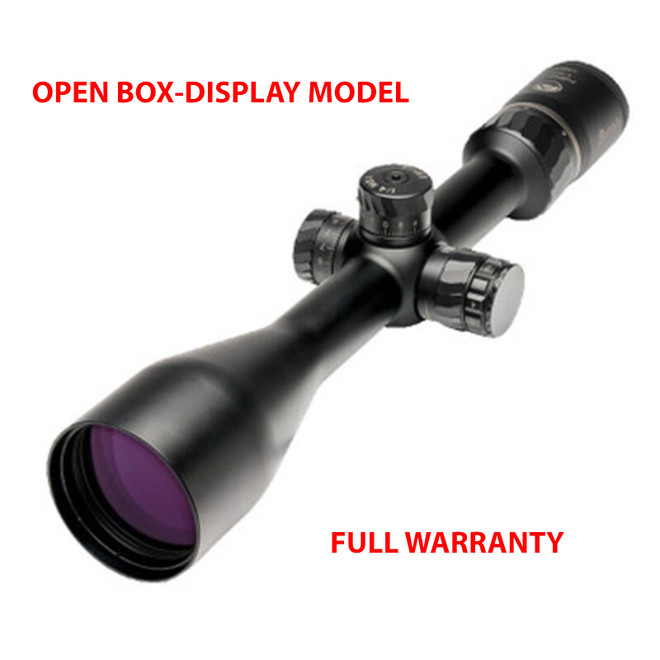 Burris Fullfield IV 6-24x50 Riflescope E3 MOA Reticle 30mm Tube Second Focal Plane 1/4 MOA Adjustments Matte Black