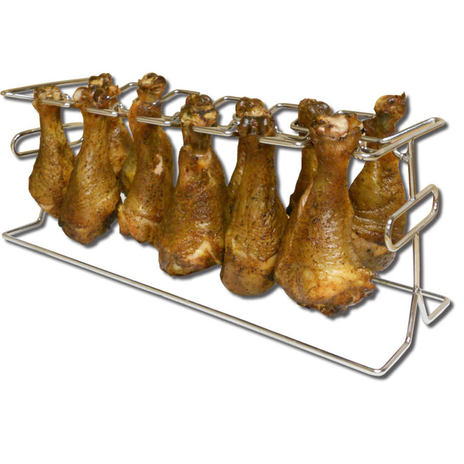 METAL FUSION 12-Slot Poultry Leg & Wing Cooking Rack