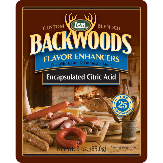 LEM Backwoods Encapsulated Citric Acid - 3 Oz. For 25 Pounds Of Meat