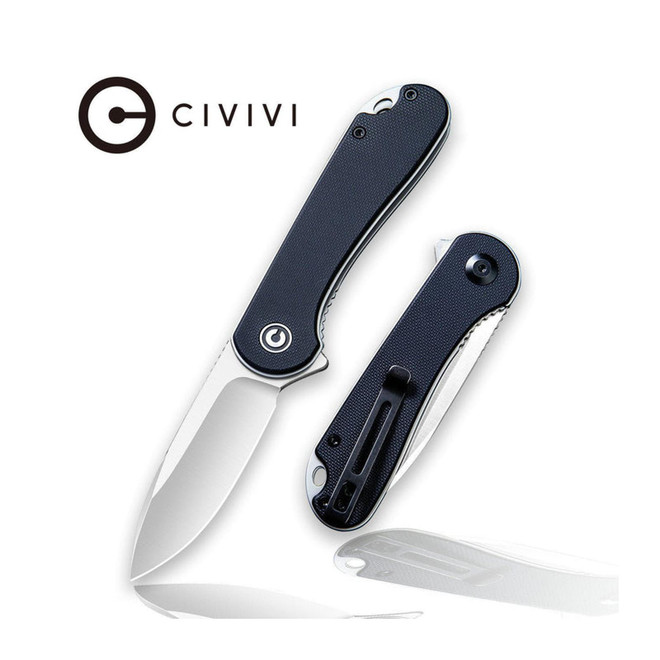 Civivi Elementum Flipper Folding Knige G10 Handle 2.96" Black