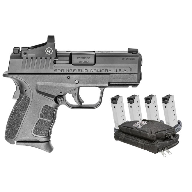 Springfield XDS Mod.2 9mm OSP Pistol with Crimson Trace Red Dot Gear Up Package