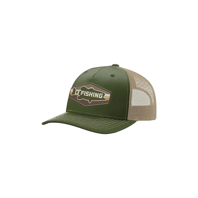 13 FISHING Men's One Size Donator Curved Brim Snapback Black