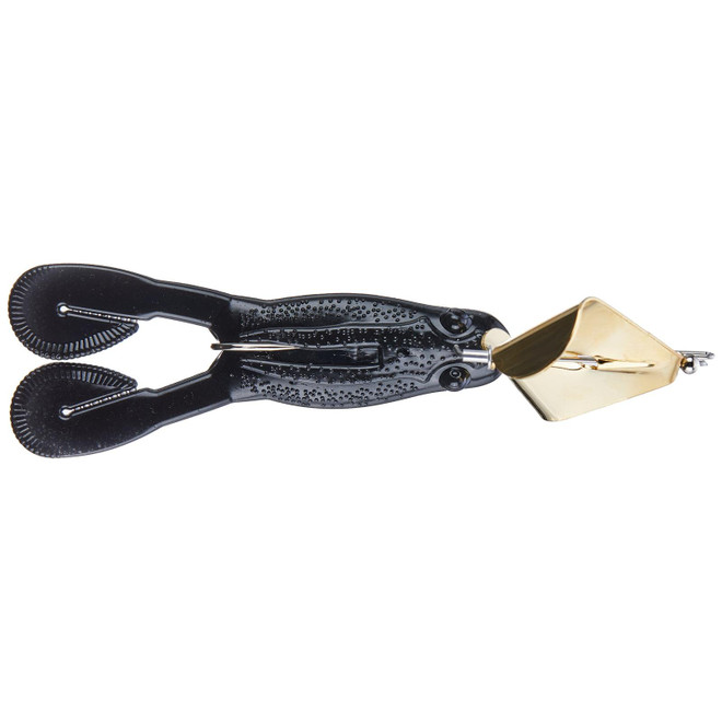Big Bite Baits Skipping Toad Buzzbait Gold/Black 3/8 oz