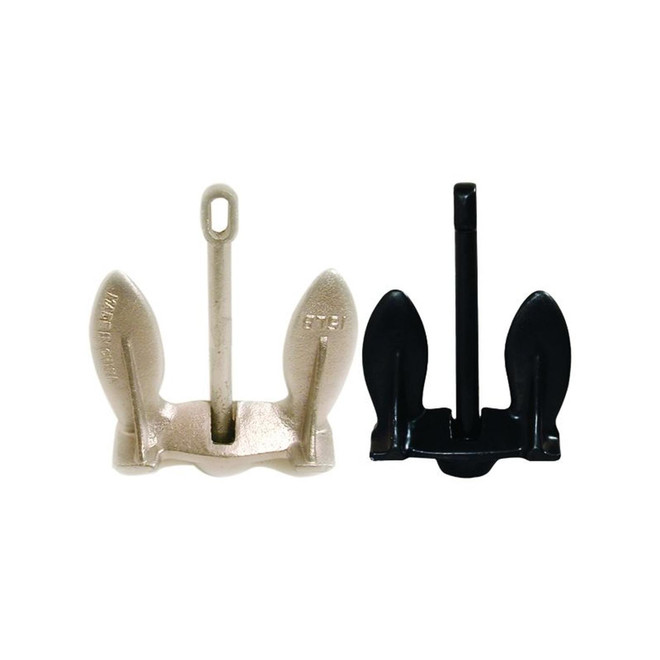 Seasense 50074534 Navy Anchor 10 Lb. Vinyl Coated Black