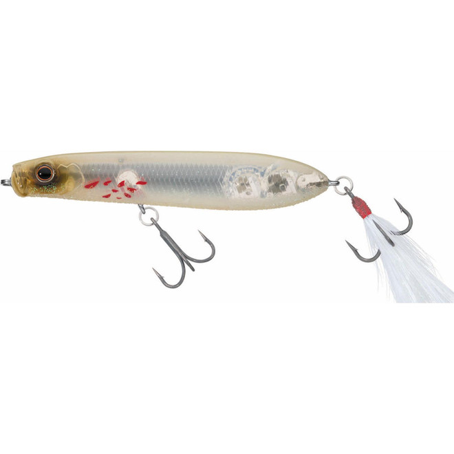 Evergreen International SB-77 "Shower Blows" Topwater Walker Bleeding White