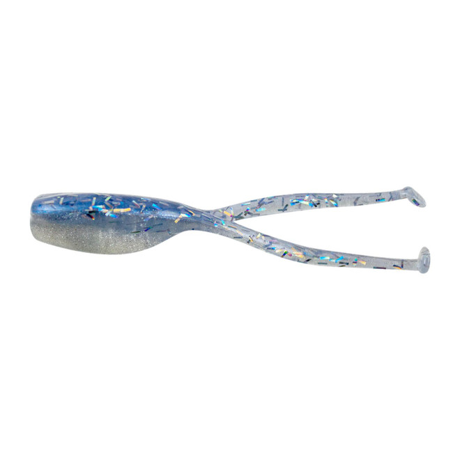 Bobby Garland Slab Dockt'R 2 1/2 inch Soft Plastic Swimbait 12 pack Blue Ice 2.5"