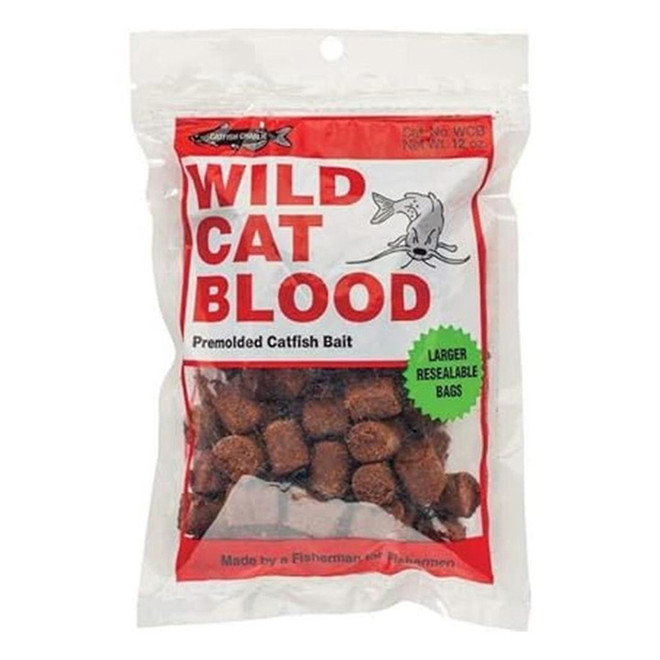 Catfish Charlie Dough Balls Blood (12 Oz) Blood 12OZ