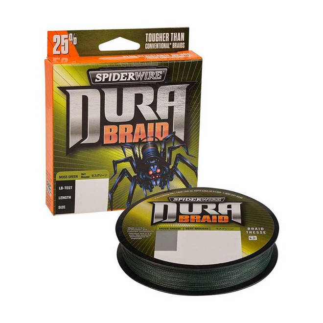 SPIDERWIRE DURABRAID MOSS GREEN 65/500YDS Moss Green 65/500