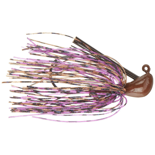 Greenfish Tackle Bryan New Bad Little Dude Jig Peanut Butter and Jelly 1/4