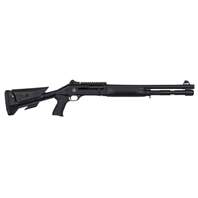 Mac Breacher 12 Gauge 3" 5+1 18.50" Black Synthetic Pistol Grip Ghost Ring Sight