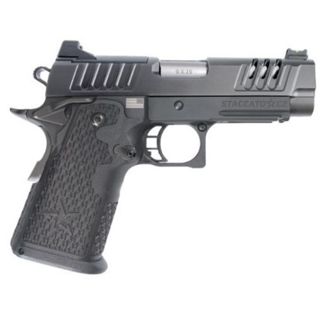 Staccato C2 Optics Ready Carry X-Series 9mm Pistol, (2)-16Rd Magazines, 3.90?