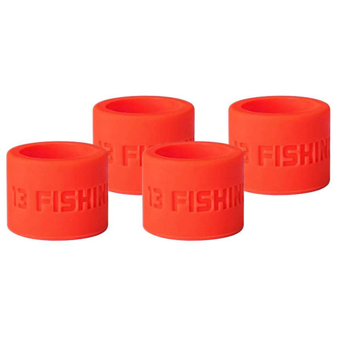 13 Fishing Ice Reel Anchor Wraps Fire Red