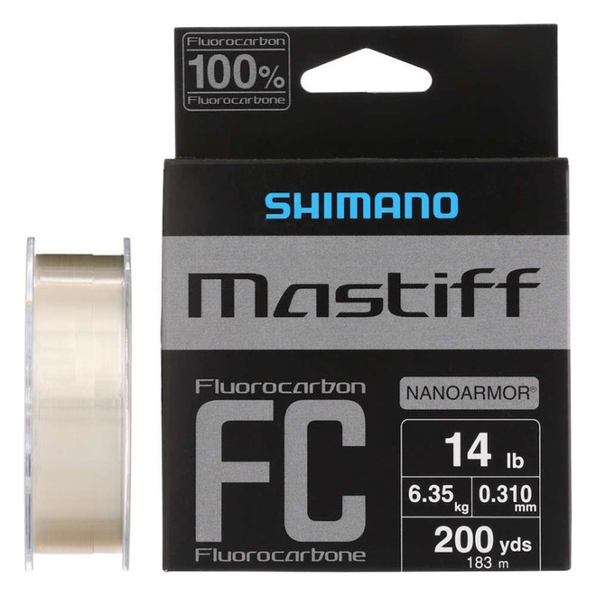 Shimano Mastiff Fc Fluorocarbon Clear Line 20Lb 200Yds