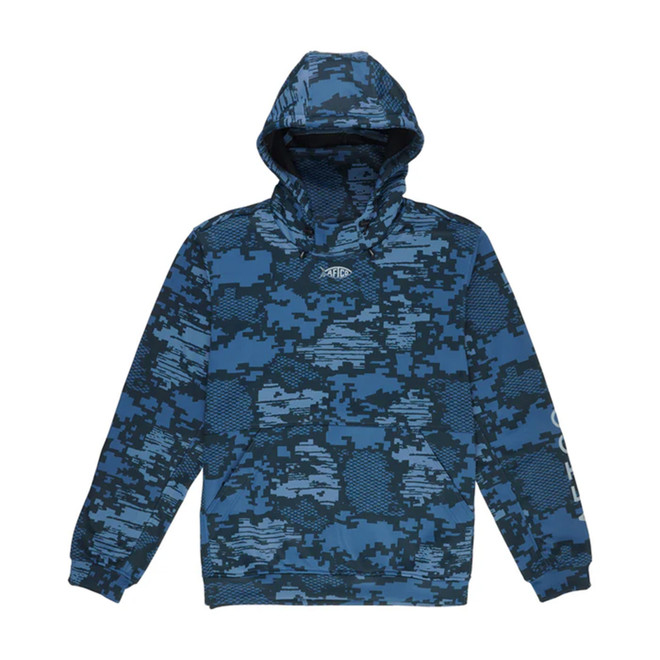 Aftco Reaper Camo Sweatshirt Navy Digi Camo XL