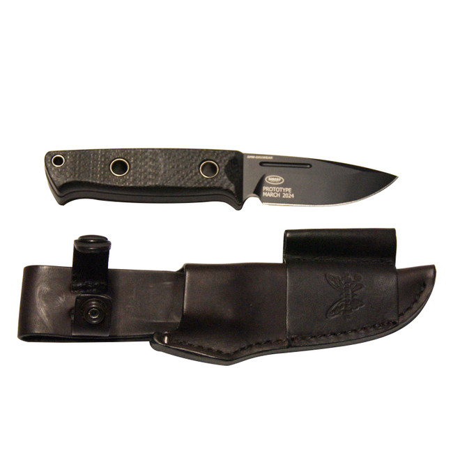 Benchmade Mini Bushcrafter Carbon Fiber Drop-point 3.38" March Prototype 2023
