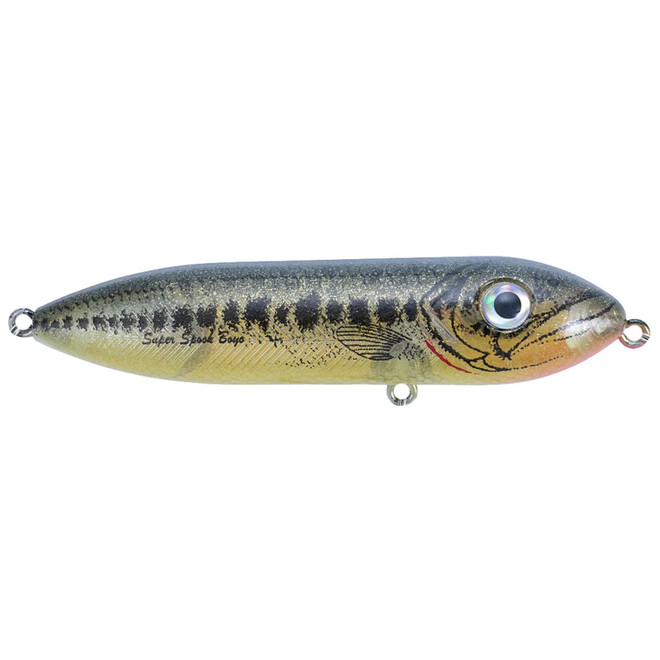 HEDDON SUPER SPOOK BOYO TOPWATER WALKING BAIT Florida Bass