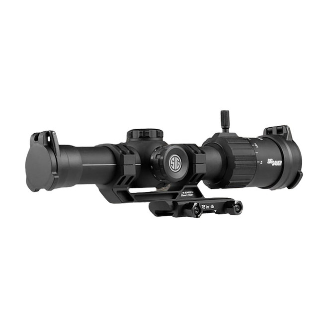 Sig Sauer Tango MSR Rifle Scope 34mm Tube 1-10x 28mm 1/2 MOA Adjustments Illuminated Picatinny Mount Black