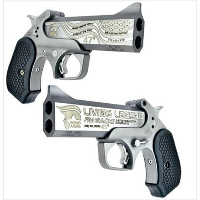 Bond Arms DT47 "Living Legend" Stainless .45 Colt / .410 GA 4.25" Barrel 2 Rounds