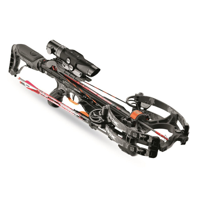 Barnett Hyper Raptor BCX Crossbow with BUK OPS X-Factor Rangefinder Crossbow Scope
