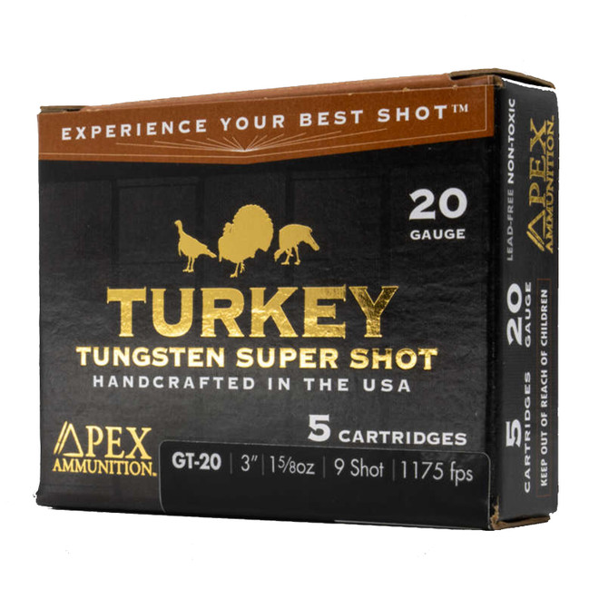 Apex Ammunition 20ga 3? 1-5/8oz 5 Rnd