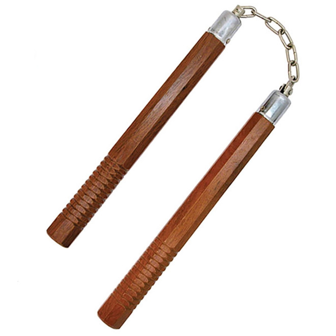 Master Cutlery Octagon Wood Nunchaku
