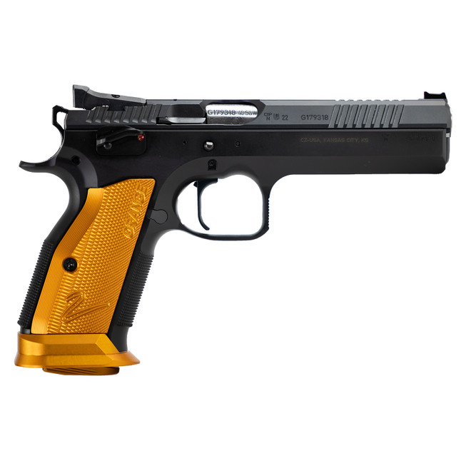 CZ TS 2 Orange 9mm Luger 5.2" Barrel 20+1 Round Orange/Black