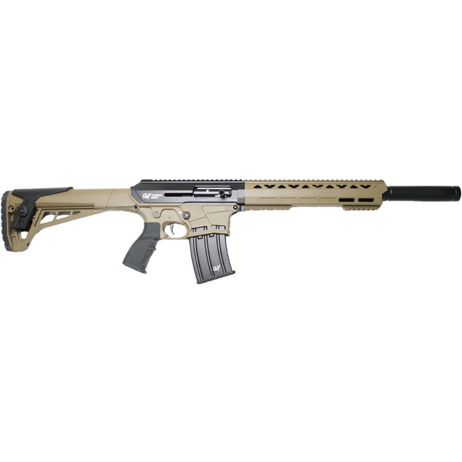 GForce GF12 AR FDE Finish 12Ga 18.5" Barrel 5+1 Rnd