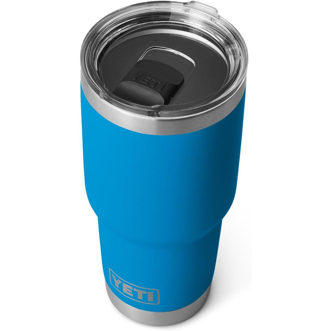 Yeti Rambler 30oz Tumbler MS Big Wave Blue