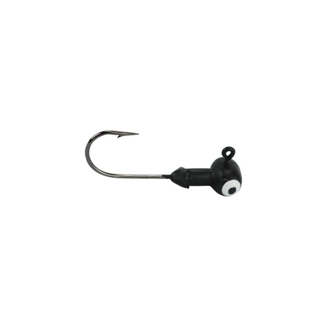 Strike King Mr Crappie Sausage Head Black 1/16oz