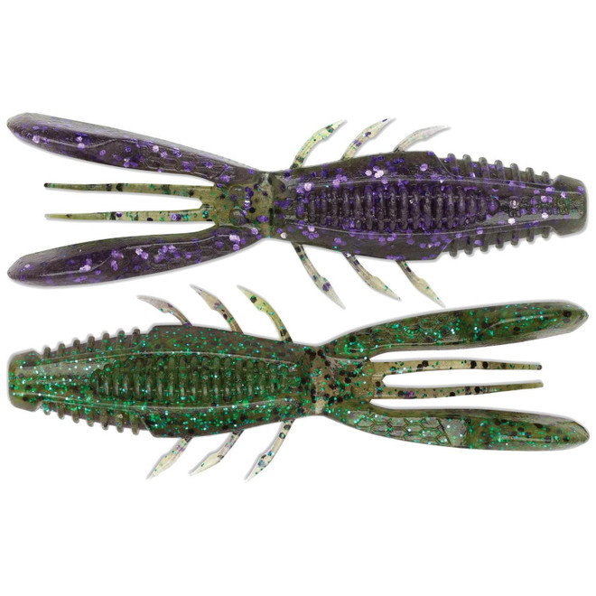Rapala Crush City Bronco Bug 4" 6Pk Sprayed Grass