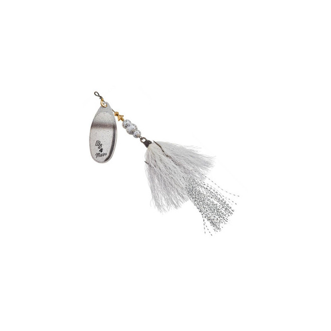 Mepps Bronze Slammer 1/2oz Silver Pearl Shad