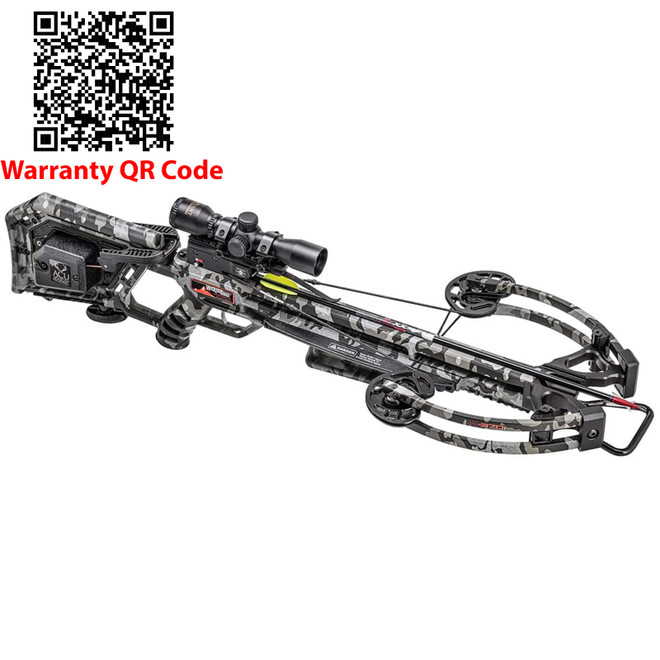 Wicked Ridge Refurbished M-370 Crossbow w/ACUdraw, Multi-Line Scope, & 3 Pro-Elite 400 Arrows