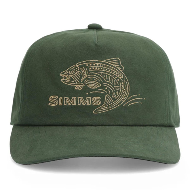 Simms Double Haul Riffle Green Hat