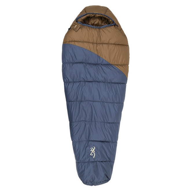 Alps Mountaineering Browning Discover 0 Degree Mummy Sleeping Bag Navy/Coyote