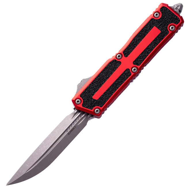 Microtech Scarab II GEN III D/E-S Apocalyptic Standard Red 3.95" OTF