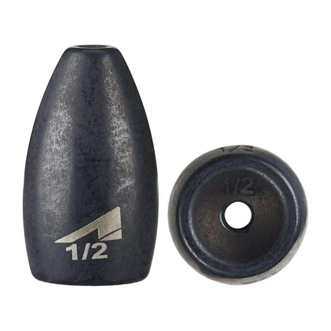 Ark No Chip No-Insert Tungsten Flipping Weights 1/2 Oz Black