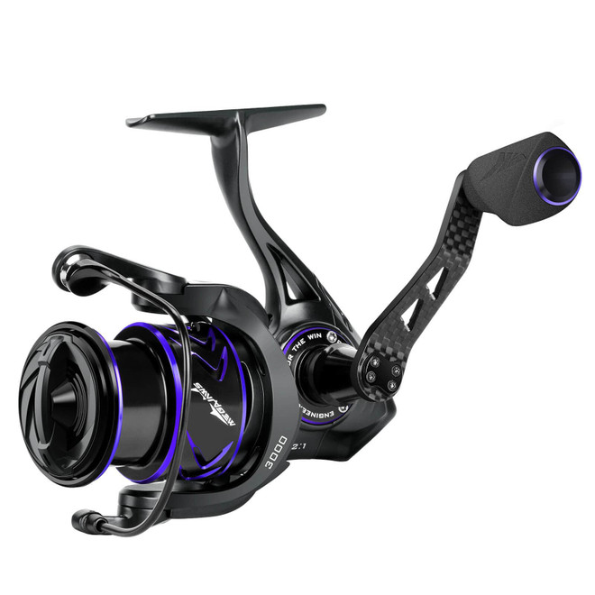 Kastking MegaJaws Elite Spinning Reel Black Purple 2000