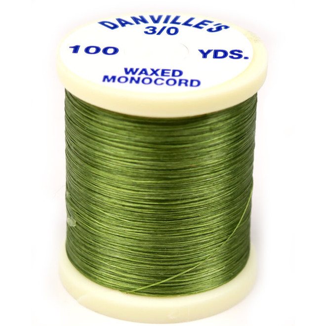 Hareline Danville 3/0 Monocord Olive #263