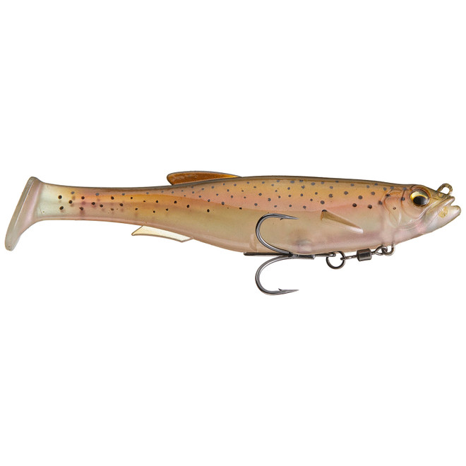 Megabass Magdraft 5" Swimbait 3/4 Oz Stealth Rainbow