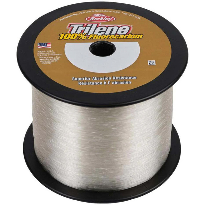 Berkley Trilene 100% Fluorocarbon Professional Grade 2000 Yards Bulk Spool 8 Lb
