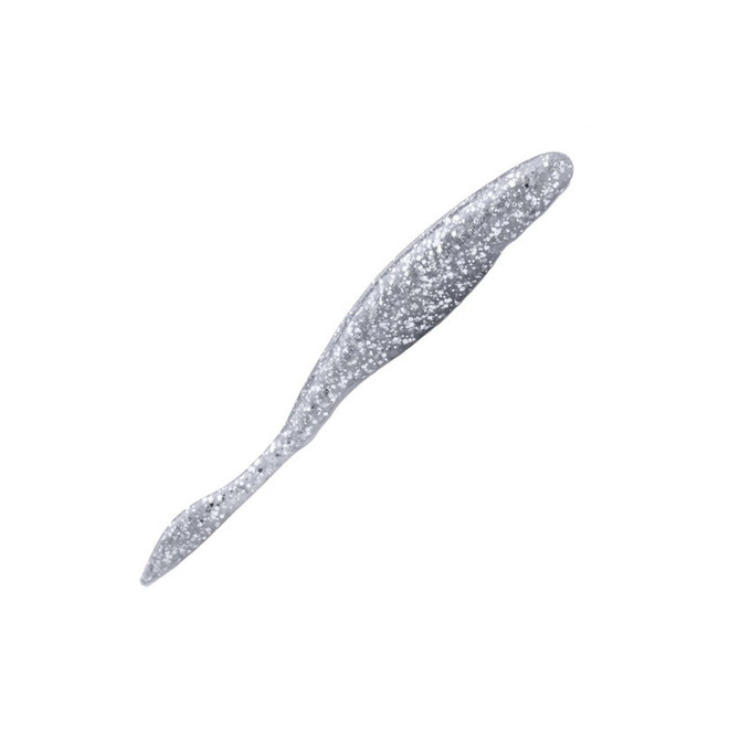 Strike King KVD Perfect Plastics Caffeine Shad 4" Carolina Chrome