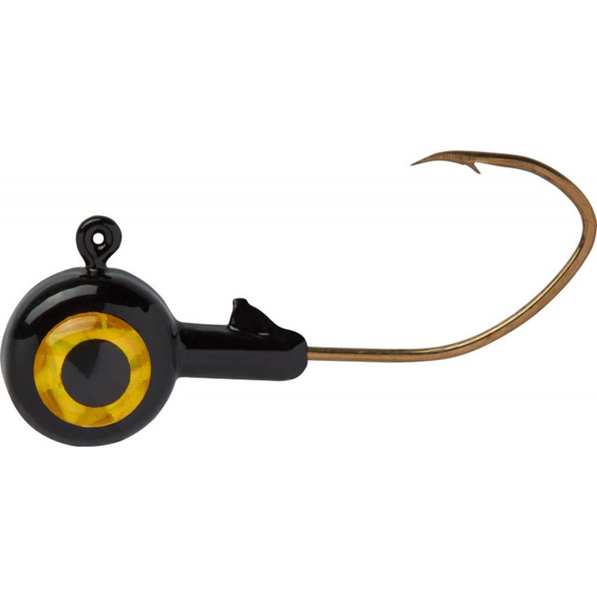 Mister Twister Sassy Stingum Jighead 1/8 oz Black