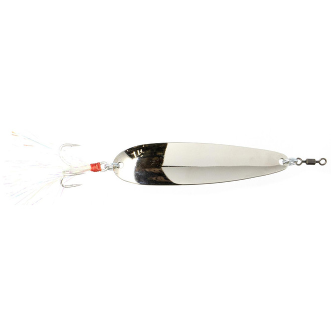 Nichols Lures Lake Fork Flutter Spoon 1/16 oz. Silver Chrome