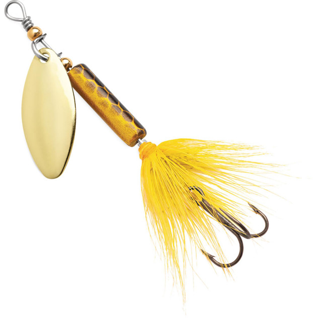 Blue Fox Whip Tail Deep Runner Spinner 1/4 oz. Gold