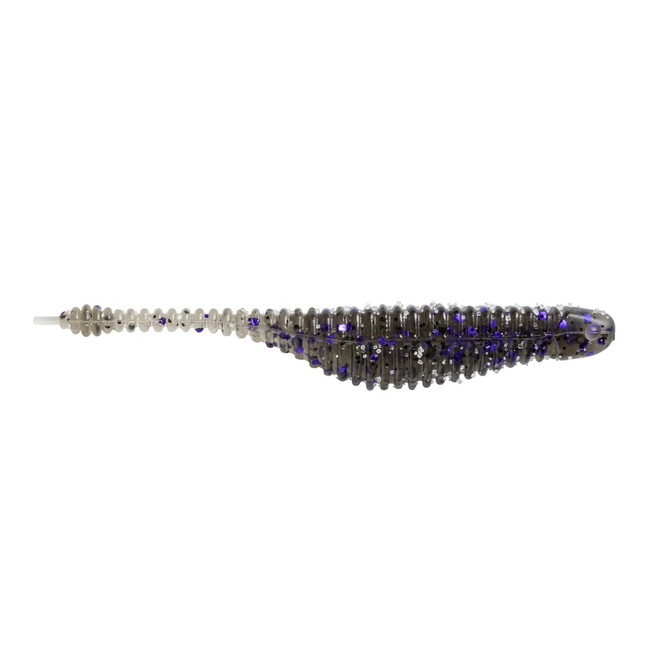 Great Lakes Finesse Drop Minnow 2 3/4" Smoke Clear Purple Flake