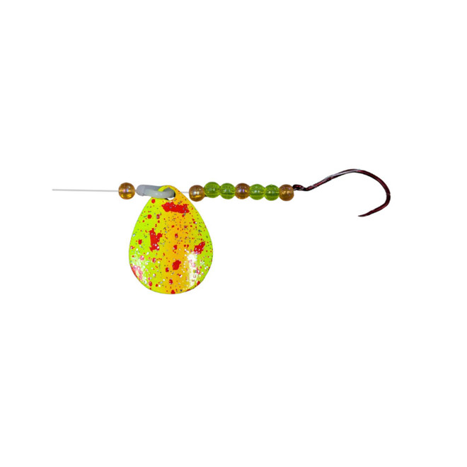 Fishing Addiction Mayfly Magic Rig Mayfly Magic Bloody Chartreuse