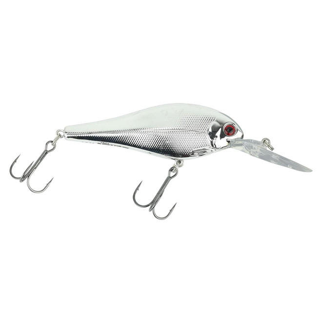 Bandit Walleye Shad 2 11/16" Chrome Red Eye