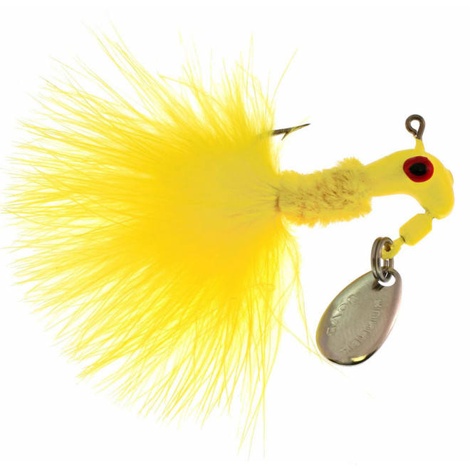 Road Runner Original Marabou Jigs 1/16 oz. Yellow