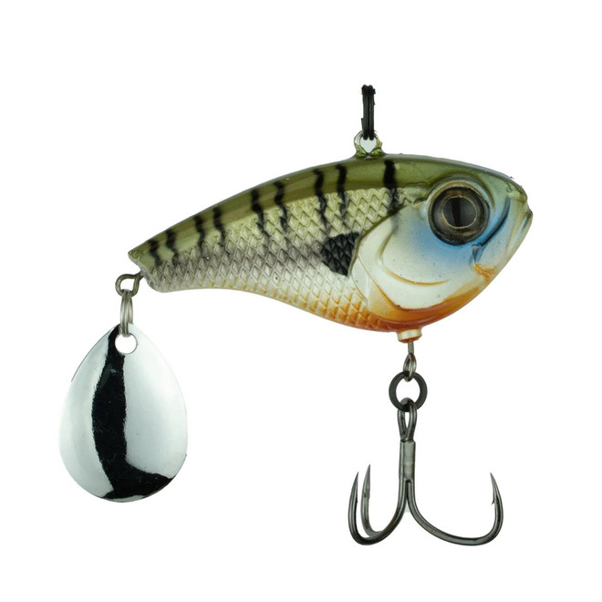 6th Sense Gyro Tail Spinner 3/4 oz. 4K Bluegill