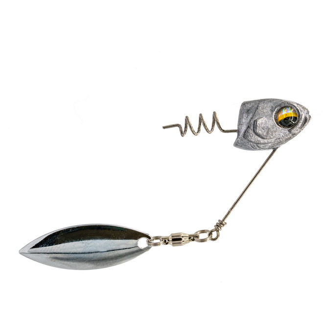 6th Sense Treble Underspin Jighead Raw 3/4 oz.